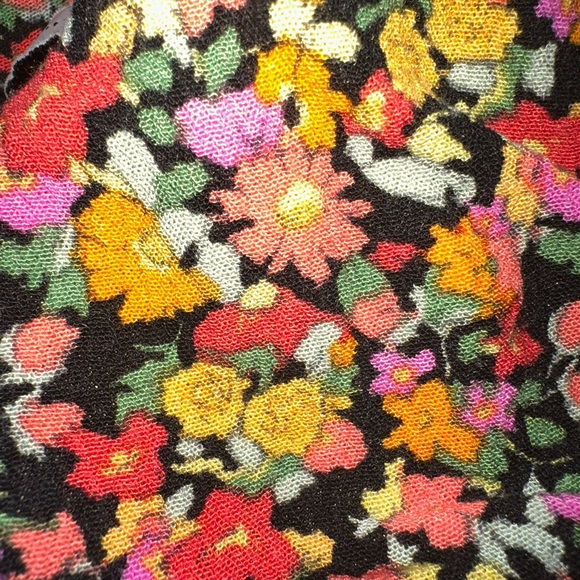 ❁ Sᴏ Wᴏᴍᴇɴ's Cʀᴏᴘ Tᴏᴘ Tᴀɴᴋ, Fʟᴏʀᴀʟ, Sɪᴢᴇ L ❁ - Picture 5 of 5